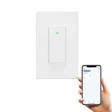 USED Smart Wi-Fi Light Switch Work Alexa Google Home Smart Life App
