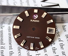Used Original Dial for Vintage Rado Captain Cook Automatic Gent Mark ii 2 11773