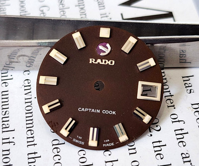 Used Original Dial for Vintage Rado Captain Cook Automatic Gent Mark ii 2 11773