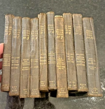 Vintage Hawkins Electrical Guide Books Lot of 10 Volumes Antique Engineering