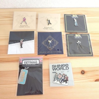 SHINee Taemin Pin Anstecker Illustration/Nummernschild Schlüsselanhänger 8er ...