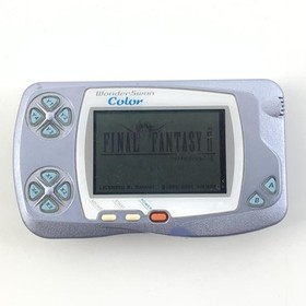 BANDAI Wonderswan Color Pearl Blue Console WSC-001 From Japan As Is 9123 UT