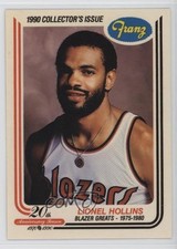 1989-90 Franz Portland Trail Blazers Food Issue Lionel Hollins #12 0b0g