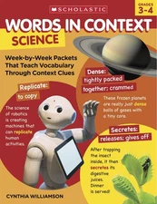 Words in Context: Science: Week-by-Week Packets That Teach Vocabulary Throug...