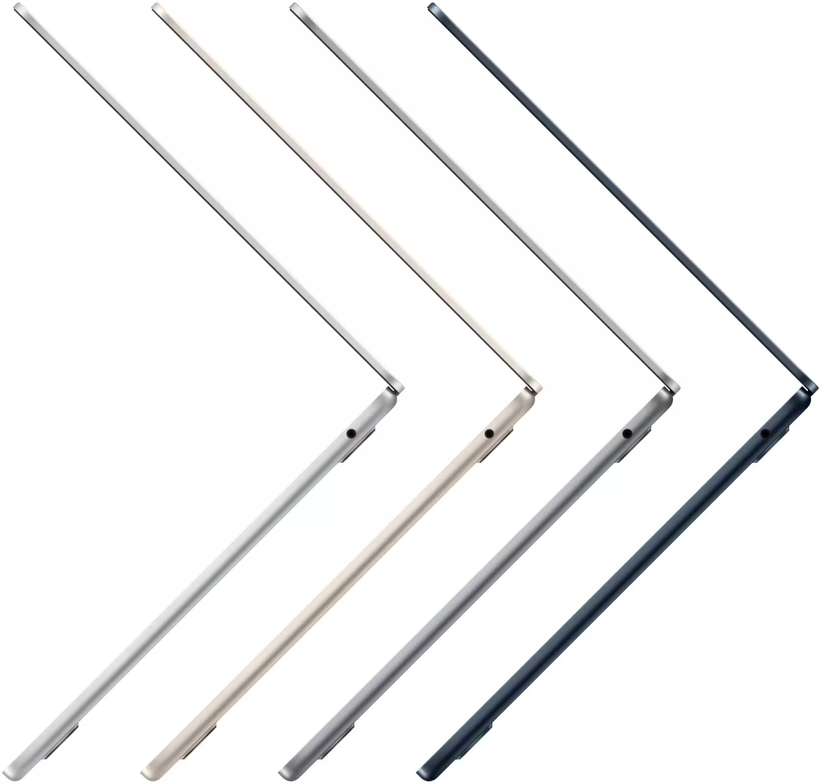 Apple - Geek Squad Certified Refurbished MacBook Air 13-inch Apple M2 chip Bu...