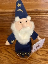 Club Disney Merlin the Wizard Sword and the Stone Mini Bean Bag Doll w Tags
