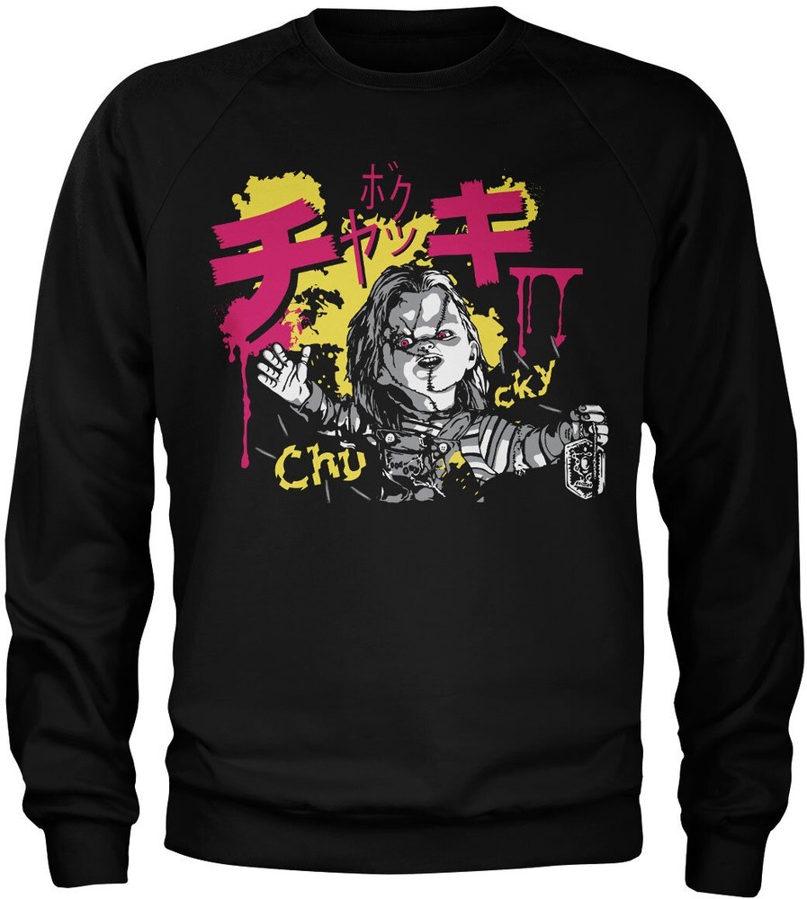 Chucky Graffiti Sweatshirt Black