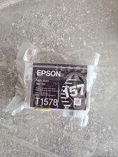 Epson T157 'Turtle' - T1578 Matte Black Ink Cartridge (REF: B)