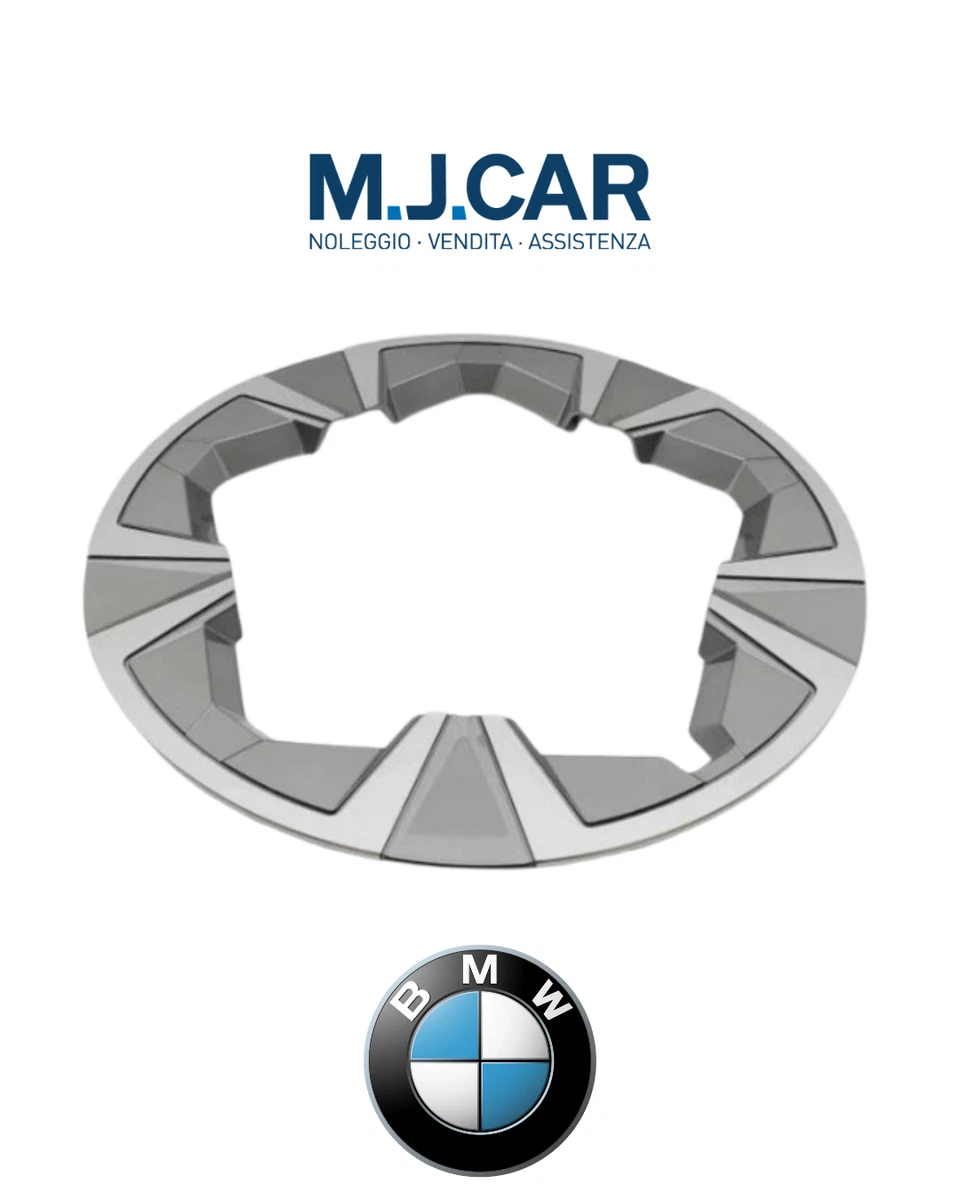 4 Tapacubos BMW De 68 Mm Compatibles Con Llantas Serie 1 2 3 4 5 6 7 X | Azul Y Aluminio