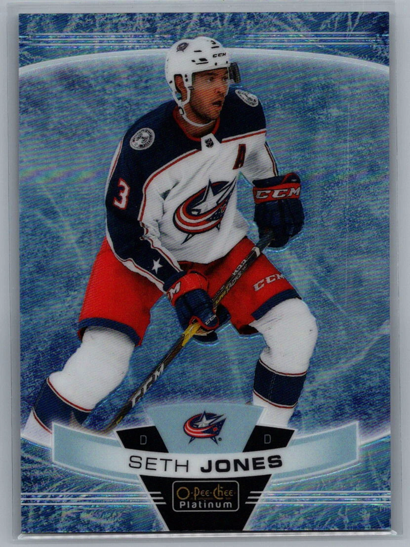 2019-20 O-Pee-Chee Platinum - Seth Jones #124 Arctic Freeze /99