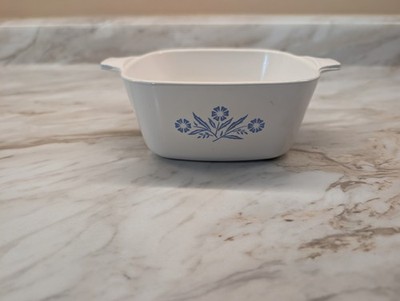 Vintage Corningware P-43-B 2 3/4 Cup Blue Cornflower Mini Casserole Dish