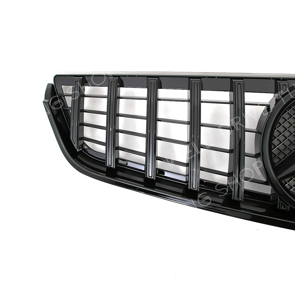 Glossy Black Grille For Mercedes Benz E-Class Coupe 2D 09-13 E250 E350 E500 E550 Foto 4 de 4