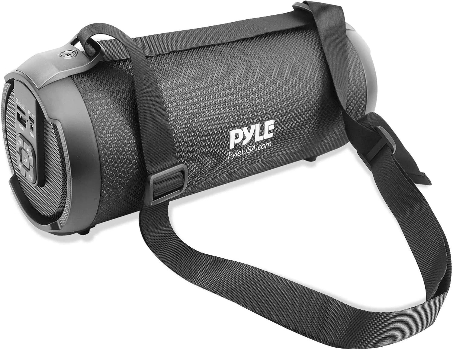 Pyle Wireless Portable Bluetooth Boombox Speaker Rechargeable Loud Stereo System