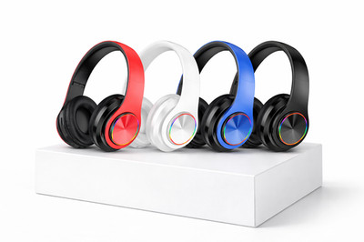Super Bass Wireless Bluetooth Headphones Foldable Stereo Earphones Headsets Mic 