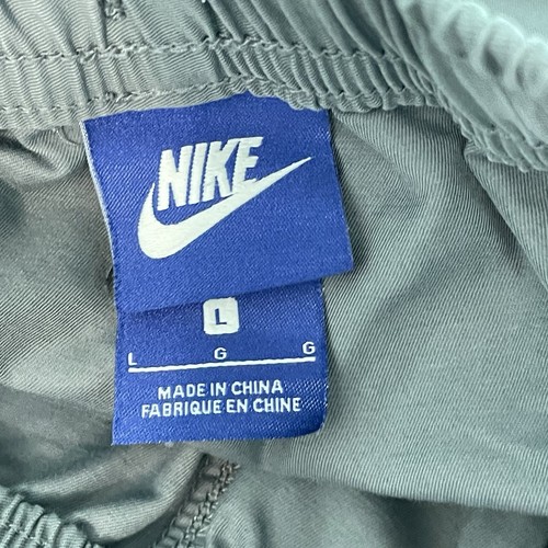 Nike jogger men size Large Sportswear gym sports player Woven Pants Slim gray - Picture 4 of 18