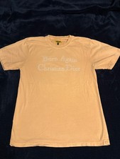 Chinatown Market Born Again Christian Dior Shirt Puff Print Streetwear Pink M