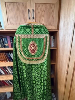 House of Ephesus Emerald Green Roman Cope