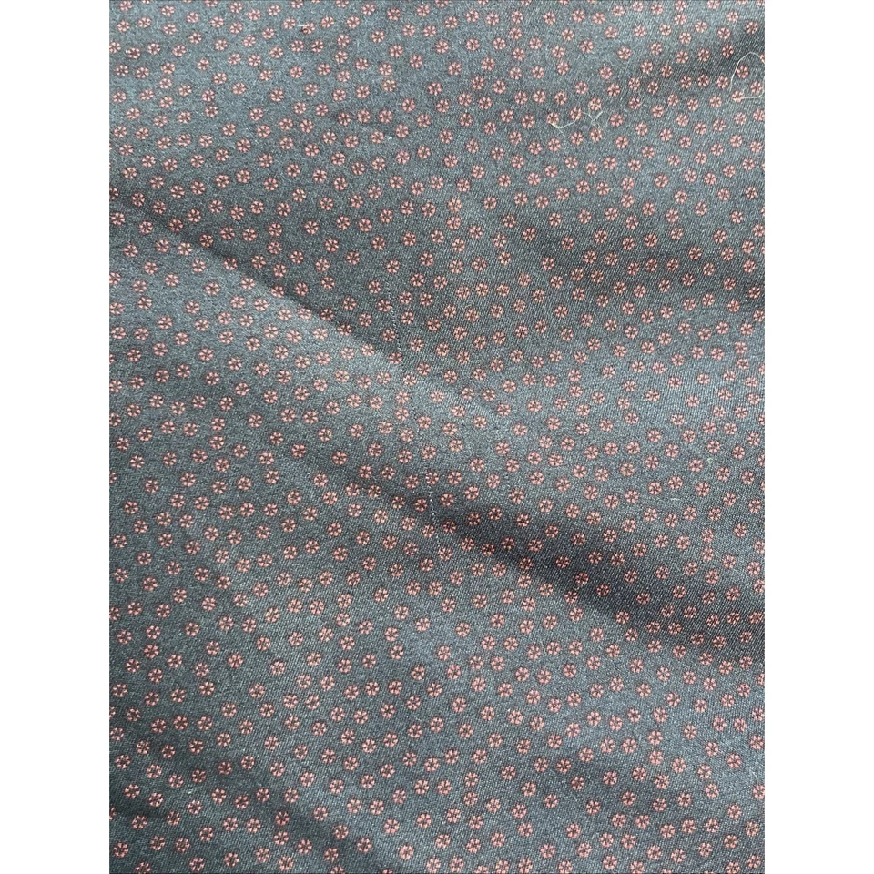 International Report Mens XXL Button Down Shirt Navy Red Micro Dot Long Sleeve - Image 4 of 4