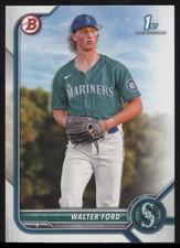 2022 Bowman Draft #BD-187 Walter Ford  Seattle Mariners