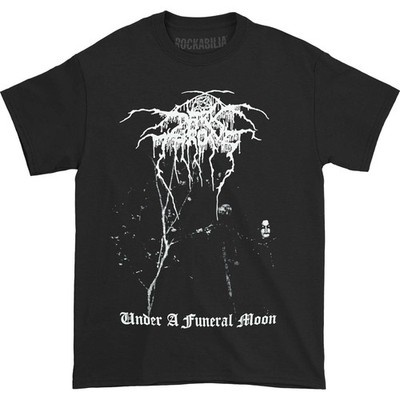 Darkthrone Unisex Darkthrone Under a Funeral Moon Album XXL Black
