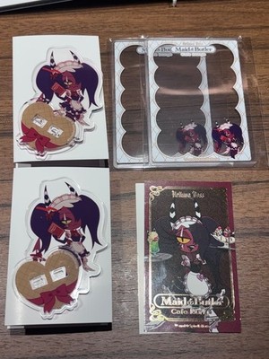 Helluva Boss Sally May Acryl Ständer Animate Cafe 2er Pack Kartenetui 2 Stück