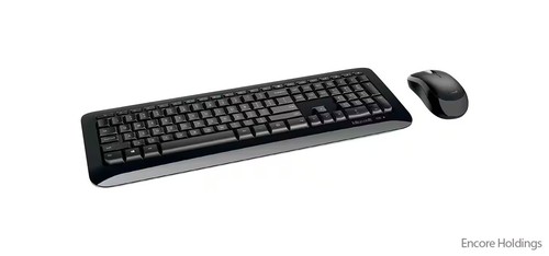 Microsoft Wireless Desktop 850 - Black - USB 2.0 - 1000 DPI - Scroll PY9-00001 - 第 1/1 張圖片