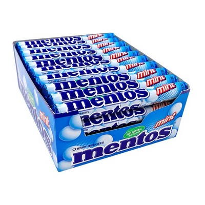 Mentos Mint Kaubonbons 40x 38g