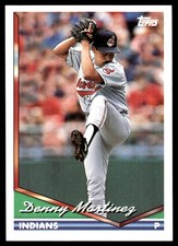 Dennis Martinez 1994 Topps Traded #7T Indians MLB READ FREE SHIP AutographDen