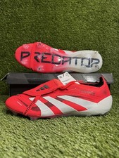 Adidas Predator Elite FT FG Pure Victory Lucid Red U.S. Men  s Size 10.5