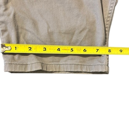 VANS Skater Shorts Boy Size 18 Grey Chino Casual Knee Length Fall Denim Punk - Picture 6 of 11