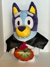 Bluey Halloween Jumbo Plush in the Vampire Costume 19 inches