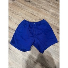 Vintage 90's Nautica Royal Blue Elastic-Waist Athletic Shorts