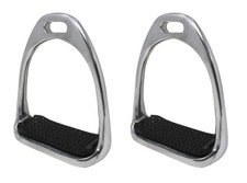 Horse English 4-3/4" W Stainless Steel Lightweight Fillis Irons Stirrups 51117