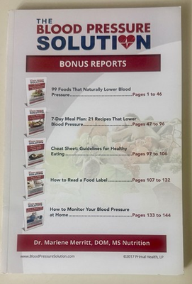 #ad Control Your Blood Pressure Naturally And Bonus Reports Dr Marlene Merritt $59.99
