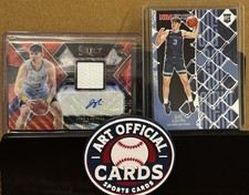 JAKE LARAVIA 2022-23 SELECT RED RPA ROOKIE PATCH AUTO #RJA-JLR GRIZZ + HOOPS RC