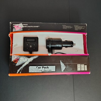 Microsoft Zune Car Pack - Charger FM Transmitter - Excellent Condition 