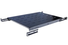 Fixed Rack Server Shelf 1U 19 Inch Shelves 4 Post Rack Mount Adjustable Deep ...