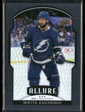 2020-21 Upper Deck Allure Nikita Kucherov Black Rainbow #44 Tampa Bay Lightning