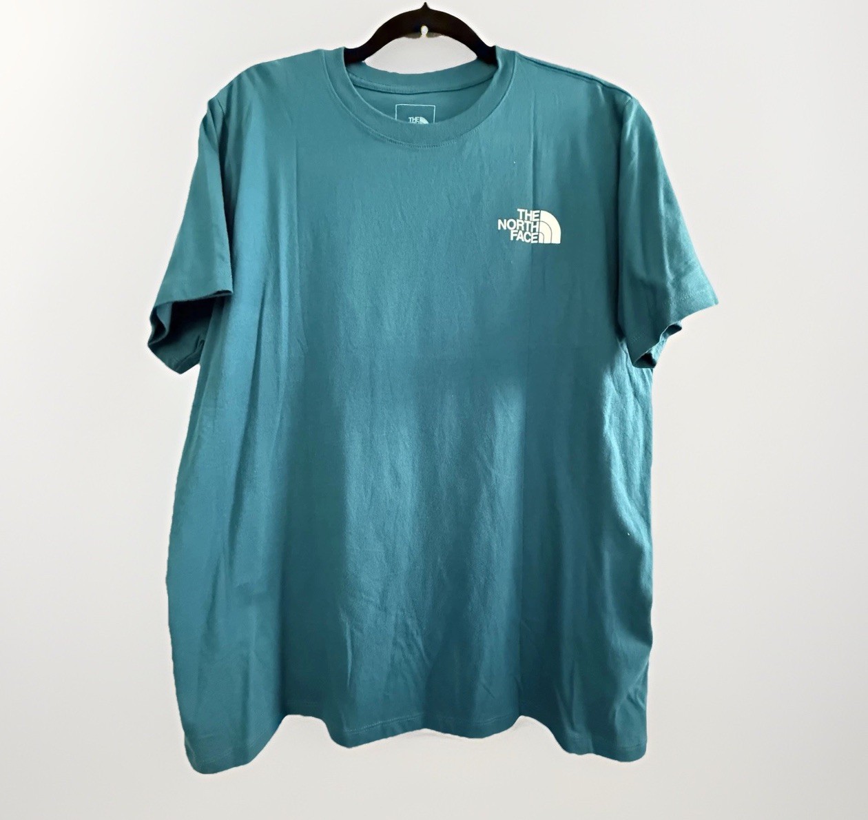 The North Face Women’s XL Throwback Short-Sleeve T-Shirt Blue Moss NWT