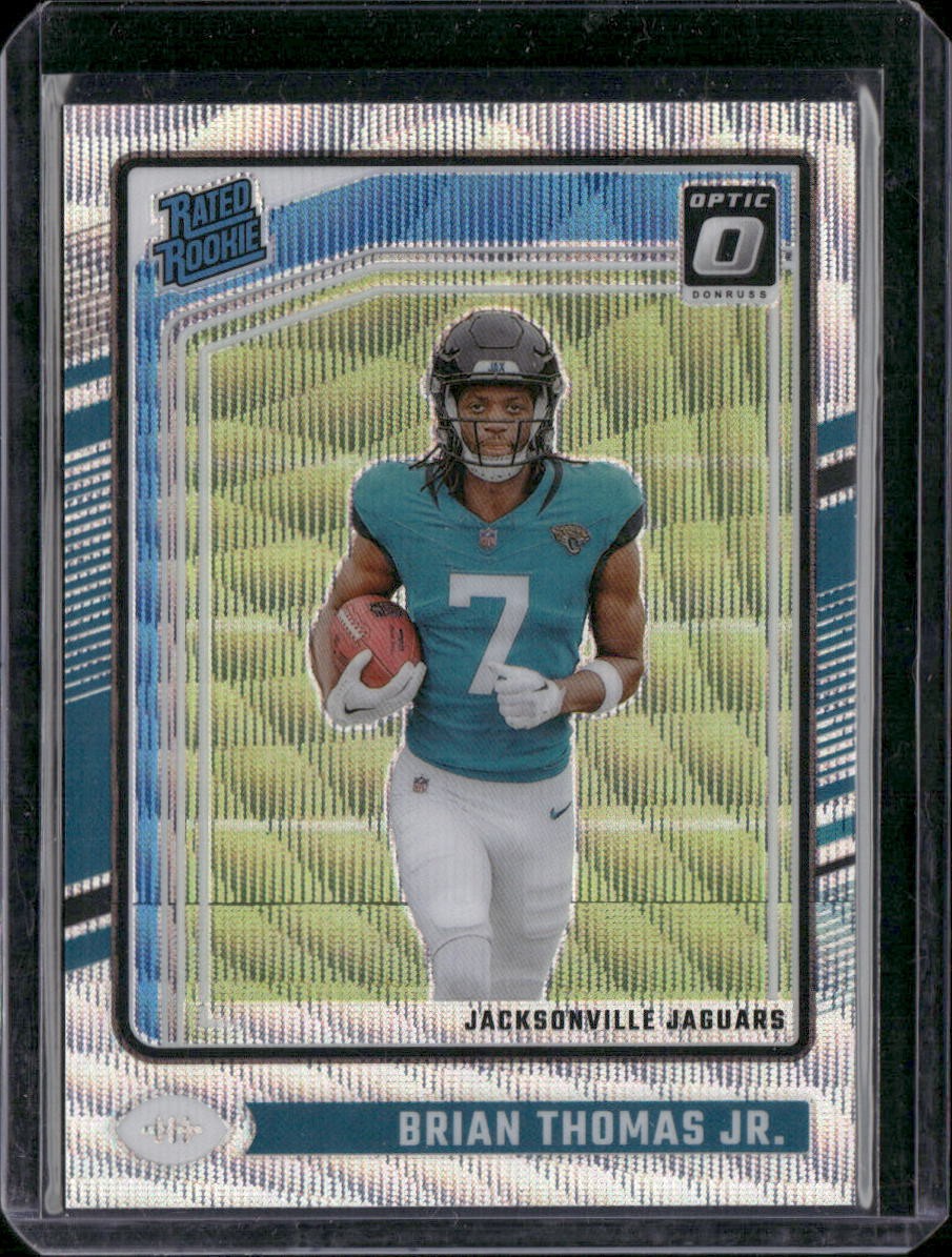 2024 Donruss Optic #214 Brian Thomas Jr. Wave #300