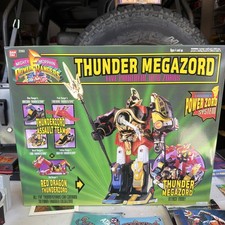 Mighty Morphin Power Rangers Thunder Megazord, Complete, New unopened Box 1994