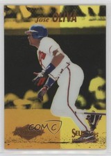 1995 Select Certified Edition Rookie Mirror Gold Jose Oliva #109 6po