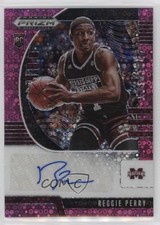 2020-21 Prizm Draft Picks Prospect Fast Break Pink 22/25 Reggie Perry Auto 0ud4