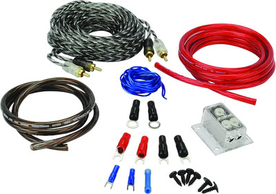 KDADCCSD Add-On Amplifier Install Wiring Kit - High Current Dual Car Amp Install