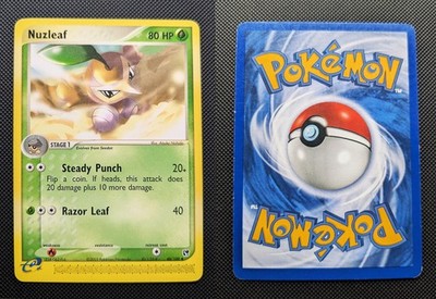 Nuzleaf (Blanas) 048/100 Vintage Pokemon Card | EX Sandstorm | EX | ENG