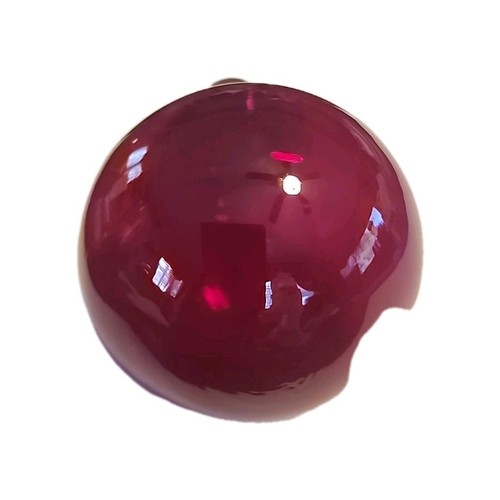12" Guildcraft Empoli Italien ROTE Optik Genie Flasche mit Stopfen MCM Vintage 12" hoch - Bild 8 von 8