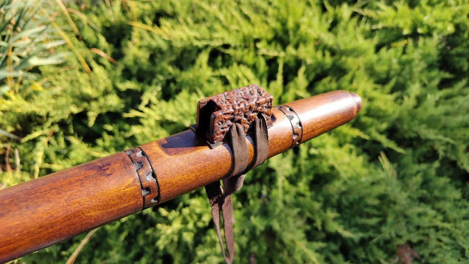 OUSTANDING Druid 美洲原住民风格长笛 - E 键 - 清晰的声音/哨子 — 第 3/4 张图片