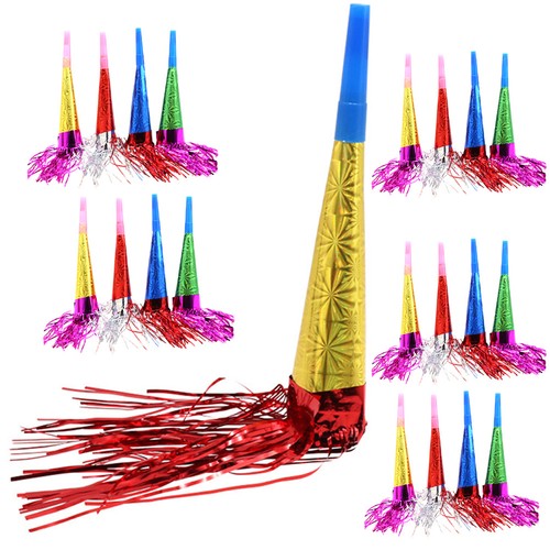 25 Pcs Lautsprecher Aus Laserpapier Kind Partygeschenke Pfeifen Krachmacher Für