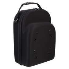 Baseball Cap Carrier Hat Travel Case Box for Hats Caps Fit 6 Hats Black Zipper