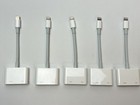 5 Pack Apple A1438 Lightning To (HDMI+Lightning) Digital AV Adapter Converter